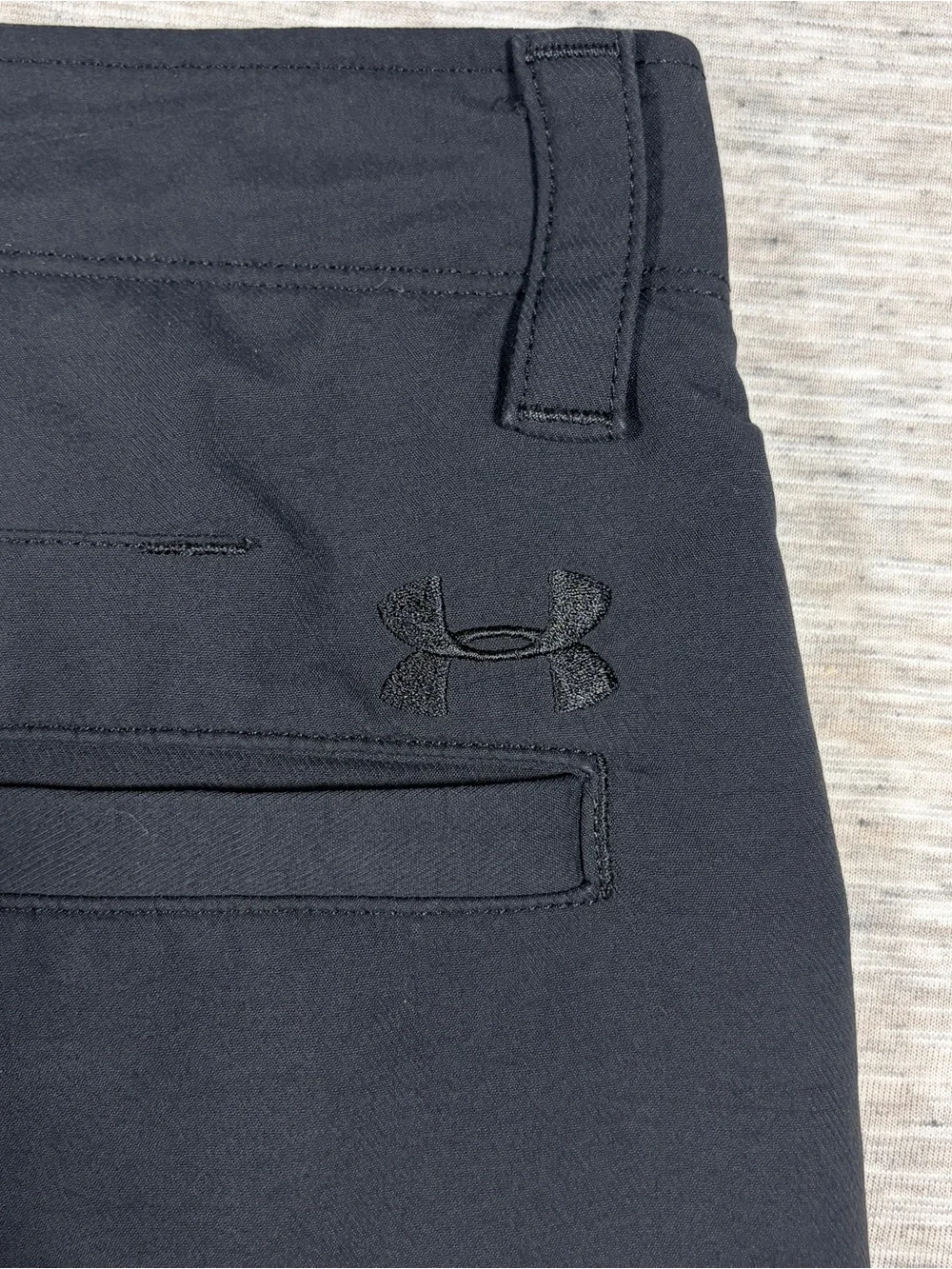 Under Armour Mens Loose Heat Gear Shorts Golf Black Size 36
